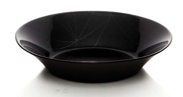 Тарелка 220 мм Линиа Блэк 10335 